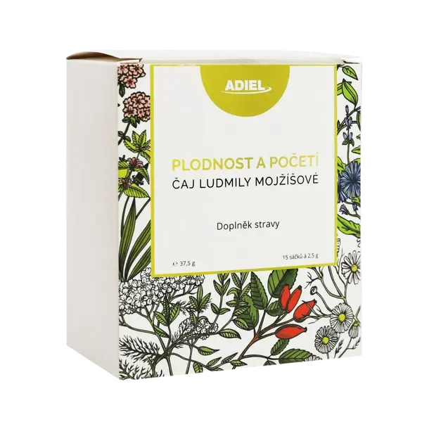 ADIEL Čaj Ludmily Mojžíšové 15 x 2.5 g