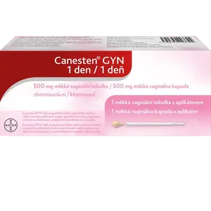 CANESTEN GYN 1 den 500 mg měkká vaginální tobolka 1 ks