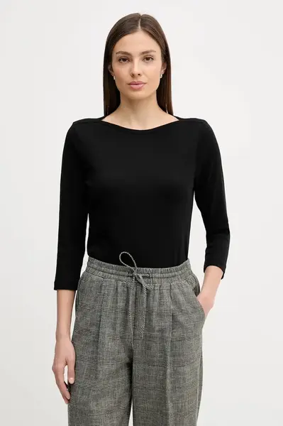 Bavlněné tričko s dlouhým rukávem United Colors of Benetton