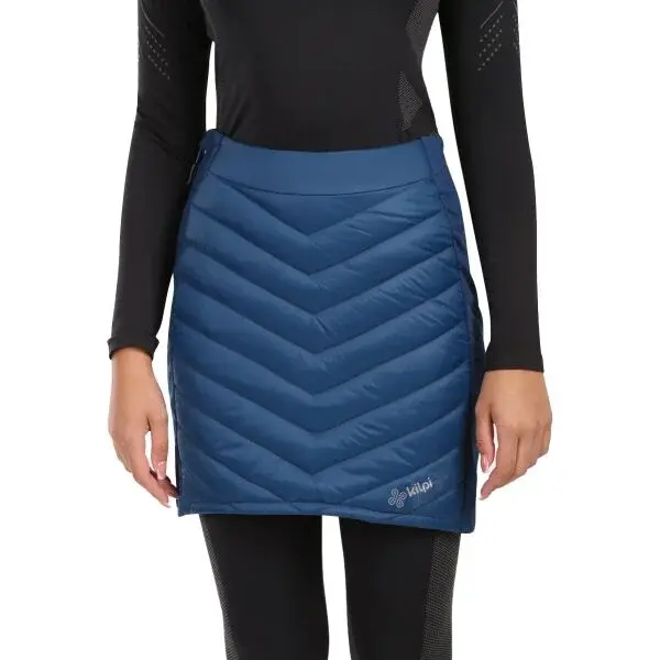KILPI TANY Dámská zateplená sukně, tmavě modrá, velikost