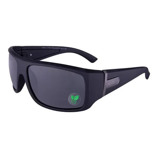 LACETO Sluneční brýle ECHO Black ECO – Polarizační