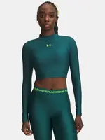Under Armour HeatGear Crop Mock LS tričko