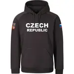 PROGRESS CZ HOODY MAN Pánská mikina pro fanoušky, tmavě šedá, velikost