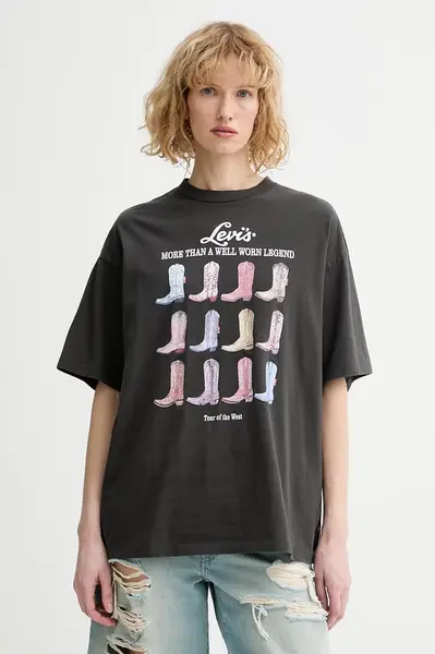 Bavlněné tričko Levi's GRAPHIC STACK