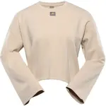 NAX SETA Dámska mikina, béžová, veľkosť