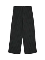 Vero Moda Petite Nohavice 'VMBERLIN'  antracitová / biela