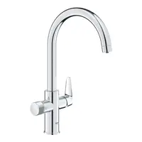 Grohe Blue Pure - Dřezová baterie BauCurve s filtrační funkcí, chrom 30580000