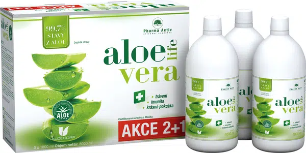 PHARMA ACTIV AloeVeraLife 3 x 1000 ml