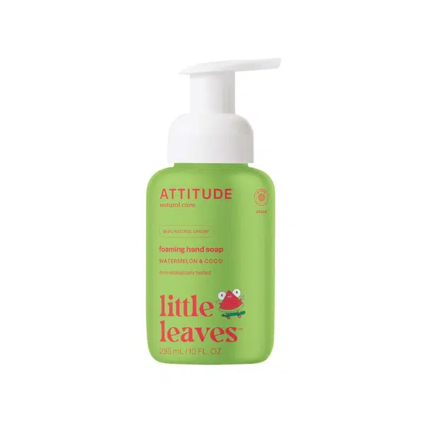 ATTITUDE Dětské pěnivé mýdlo na ruce Little leaves s vůní melounu a kokosu 295 ml