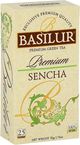 BASILUR Premium Sencha nepřebal 25 x 2 g