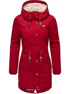 Ragwear Zimná parka 'YM-Canny'  červená