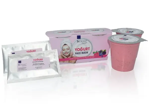 BiCroma Jogurtová maska na citlivou a kuperózní pleť 2x 90 ml