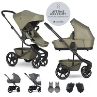 EASYWALKER Set XL kočík kombinovaný Harvey NXT s príslušenstvom Moss Green