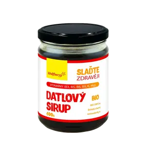 WOLFBERRY Datlový sirup BIO 600 g
