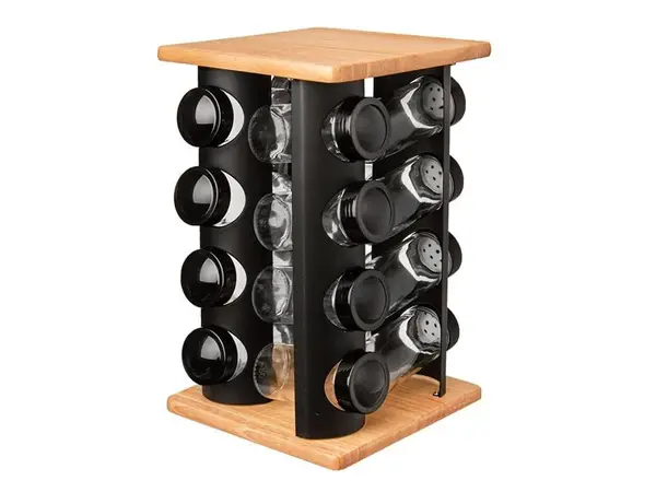 Sada kořenek se stojanem ORION Black 16ks - rozbaleno - vrchní dřevěná část nalomená