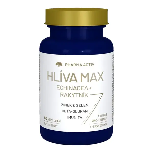 Pharma Activ HLÍVA MAX Echinacea + Rakytník 60 tablet