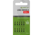 Korum karabinka smokescreen link swivels 10 ks - large