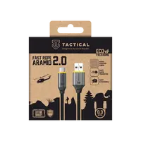 Kabel Tactical Fast Rope Aramid 2.0 Cable USB-A/USB-C 0,3m