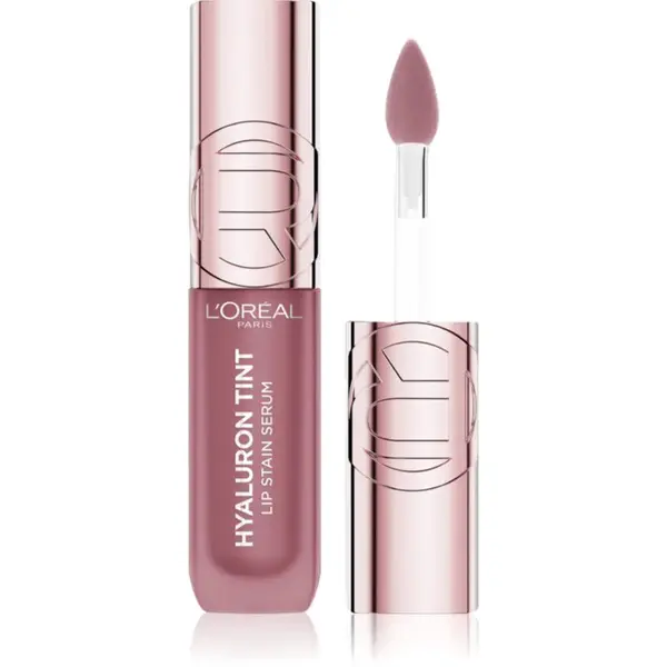 L’Oréal Paris Hyaluron Tint Lip Stain Serum tekutá rtěnka s hydratačním účinkem odstín 217 Smoky Mauve 5 ml