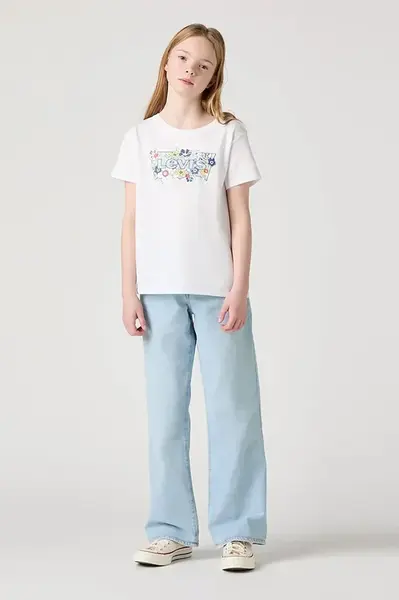 Dětské rifle Levi's WIDE LEG JEANS