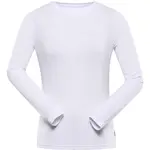 NAX KADESA Dámské triko s dlouhým rukávem, bílá, velikost