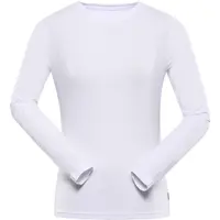 NAX KADESA Dámské triko s dlouhým rukávem, bílá, velikost