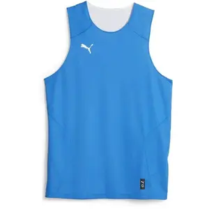 Puma HOOPS TEAM REVERSE PRACTICE JERSEY Pánský basketballový dres, modrá, velikost