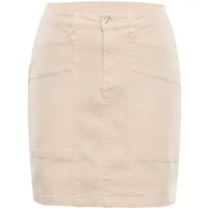 ALPINE PRO GAILA Dámská letní sukně, béžová, velikost