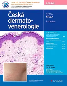 E-kniha: Česká dermatovenerologie 2024/2 od Hercogová Třešňák Jana