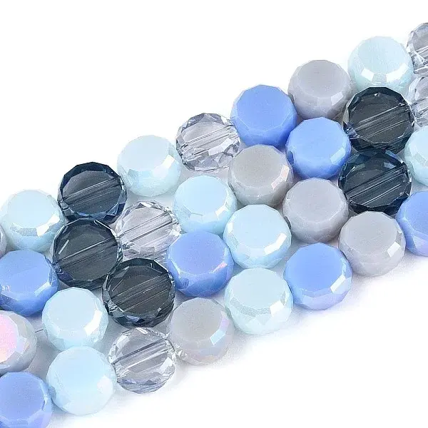 Electroplate Glass Beads Strands