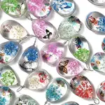 Transparent Glass Pendants