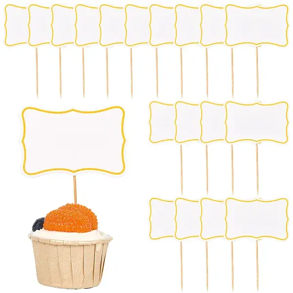 1 Set Paper Blackboard Cake Toppers