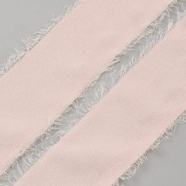 5M Polyester Frayed Ribbons