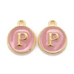Golden Plated Alloy Enamel Charms