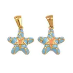 304 Stainless Steel Enamel Pendants