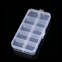 Transparent Plastic Bead Containers