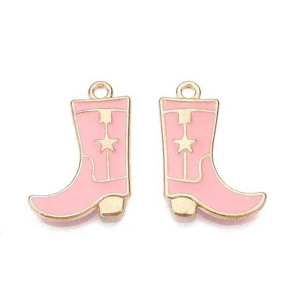 Rack Plating Alloy Enamel Pendants