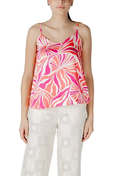 Barevný top na ramínka