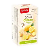 APOTHEKE Premier intense citron zázvor čaj 20 sáčků