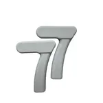 SharpShape Silikonové činky "7" 2X1 kg béžová moonstone