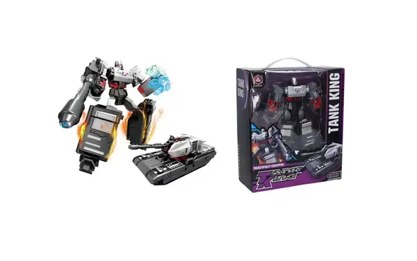 Autorobot Tank King s príslušenstvom 19cm