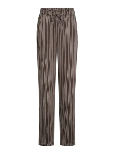 Dagi Pyžamové nohavice  antracitová / sivobéžová