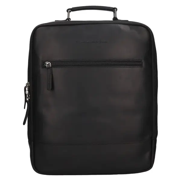 Cestovní kožený batoh The Chesterfield Brand Jamaica - černá