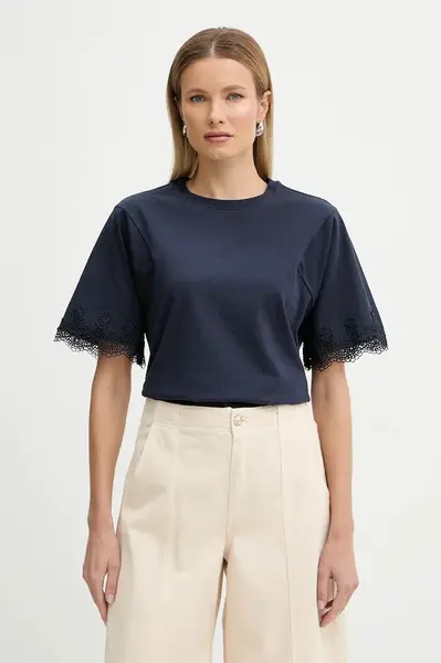 Bavlněné tričko Twinset