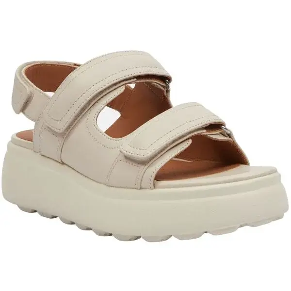 Geox D SPHERICA EC4.1 S Dámske sandále, béžová, veľkosť