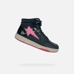 Tmavě modré dívčí kotníkové tenisky Geox Maltin