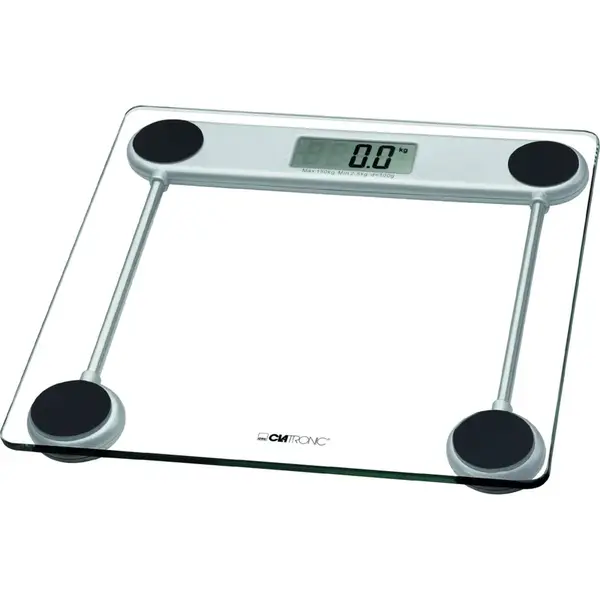 PW 3368 osobná váha, číre sklo
