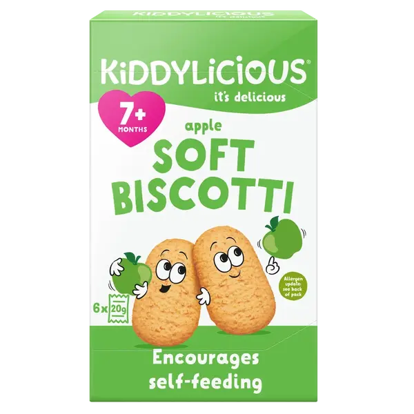 Kiddylicious Ovocné sušienky jablkové