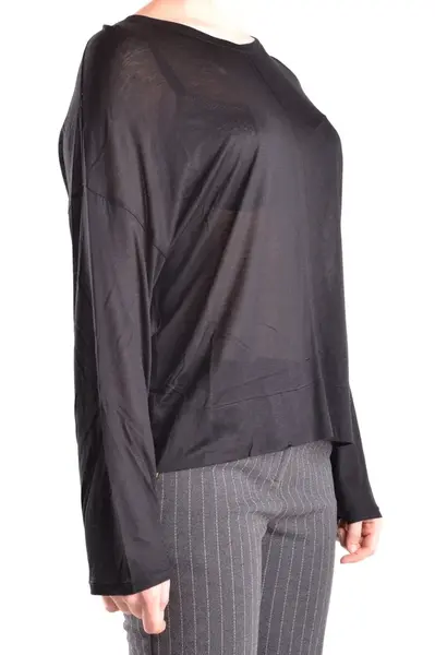 Černé triko s dlouhým rukávem Dondup