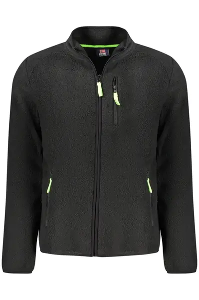 Čierna softshellová bunda